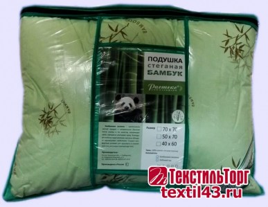 Подушка 50*70 бамбук однокамерная полиэстер